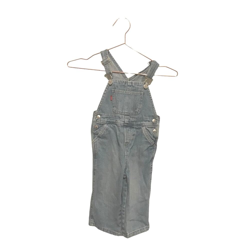 Levi’s jean denim overalls size 24 months